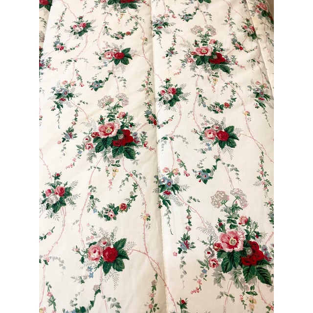 Vintage Ralph Lauren Rare “Elaine Floral” Reversible Queen/Full Comforter Excellent “Mint” Condition For Sale - Image 10 of 12