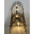 Smoked-Fumè Glass Pipes Wall Sconces by Simoeng for Simoeng, Set of 2 For Sale - Image 6 of 8