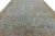 Antique Mahal Wool Rug in Muted Muted Sky Blue and Terracotta For Sale - Image 11 of 11