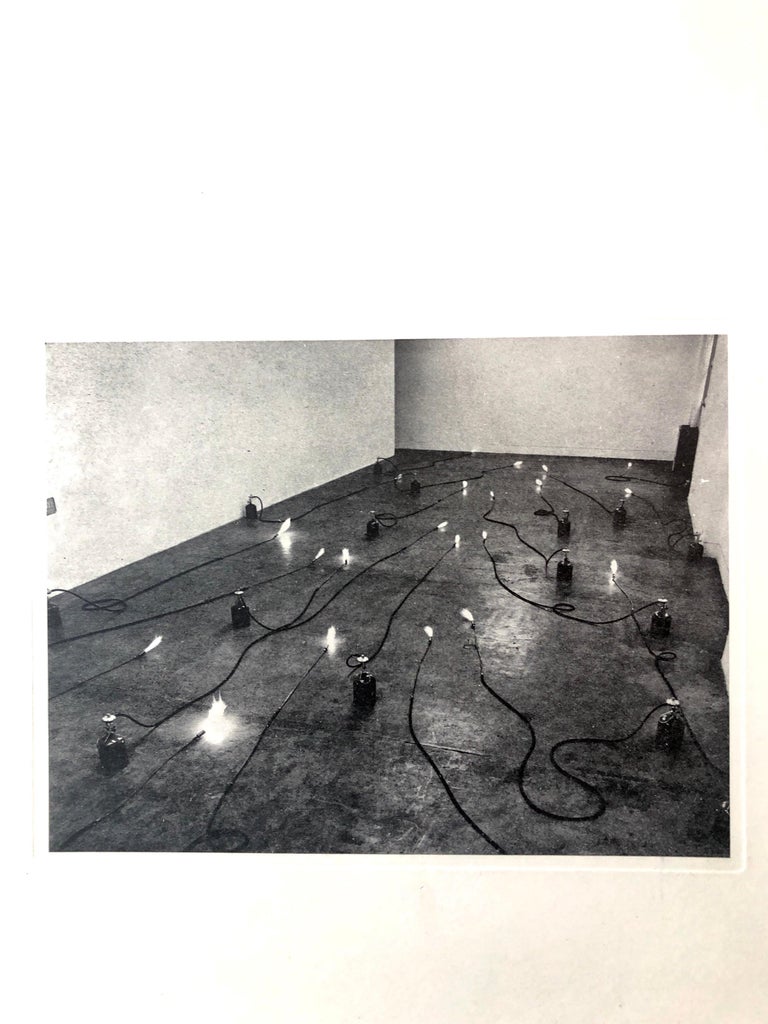 Affiche Rigide Signée Jannis Kounellis - 59x84 Cm - Édition Limitée 2013 - Neuf