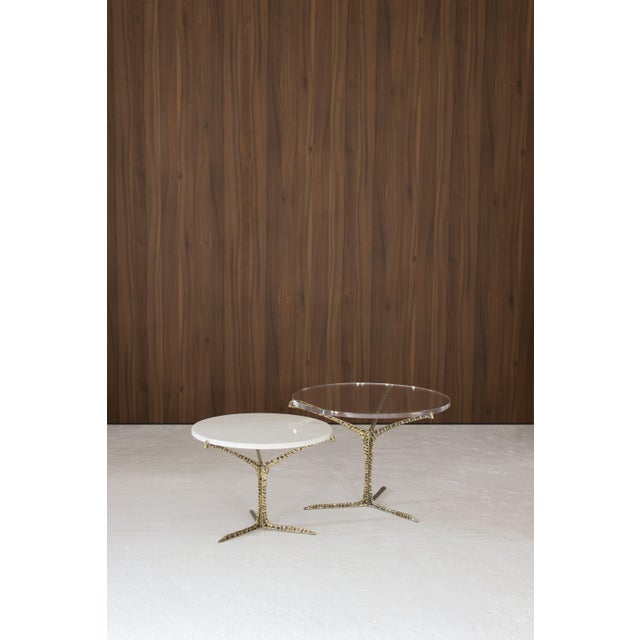 Alentejo Low Coffee Table with Estremoz Marble Top by Insidherland For Sale - Image 4 of 9