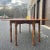 Wood Vintage Heywood Wakefield American Traditional Solid Maple Drop Leaf Extension Dining Table For Sale - Image 7 of 13