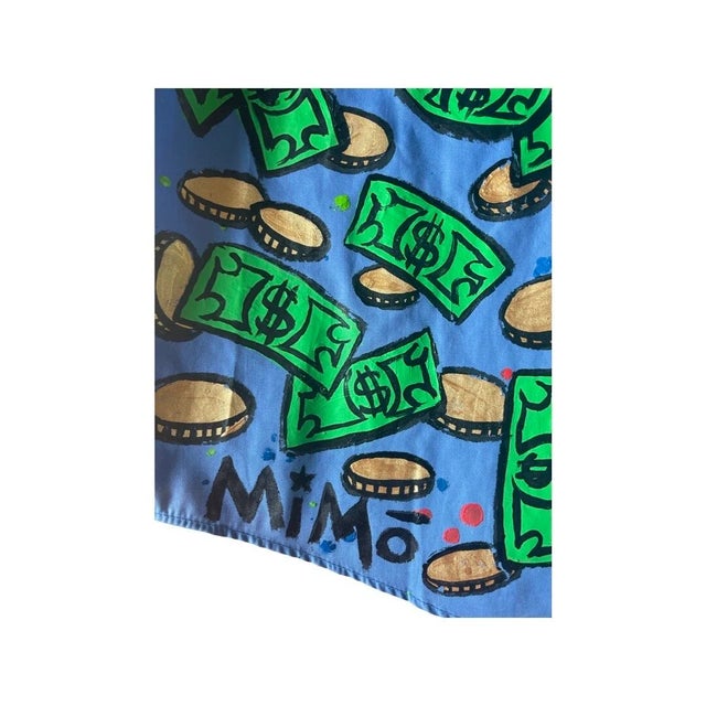 Alec Monopoly X Mike Mozart (MiMo) Legendary Wall Street Cross Shirt For Sale - Image 12 of 16