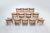 Large Dining Chairs by Christian Linneberg for Christian Linneberg, 1960s, Set of 12 For Sale - Image 3 of 15