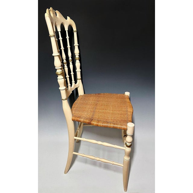 Chiavarina Chair by Giuseppe Gaetano Descalzi, Italy For Sale - Image 4 of 5