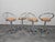 Mid-Century Space Age Chrome Dining Chairs, Italy, 1970s, Set of 4 For Sale - Image 9 of 10