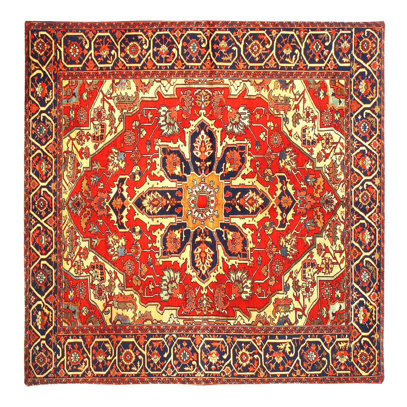 Serapi Design Velvet Table Cloth | Chairish