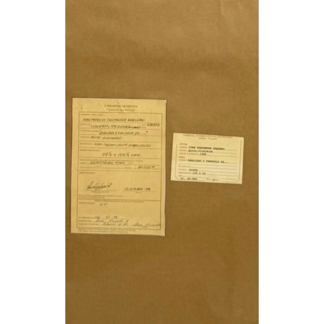 Modern Ivan Patricio Santander Baquero 1988 Mixed Media For Sale - Image 3 of 11
