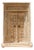 Massive Heavily Carved Antique Thar Desert Entrance Door For Sale