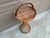 Mid 20th Century Mid-Century Palm Beach Bamboo & Woven Rattan Drinks Table With Carrying Handle For Sale - Image 5 of 12