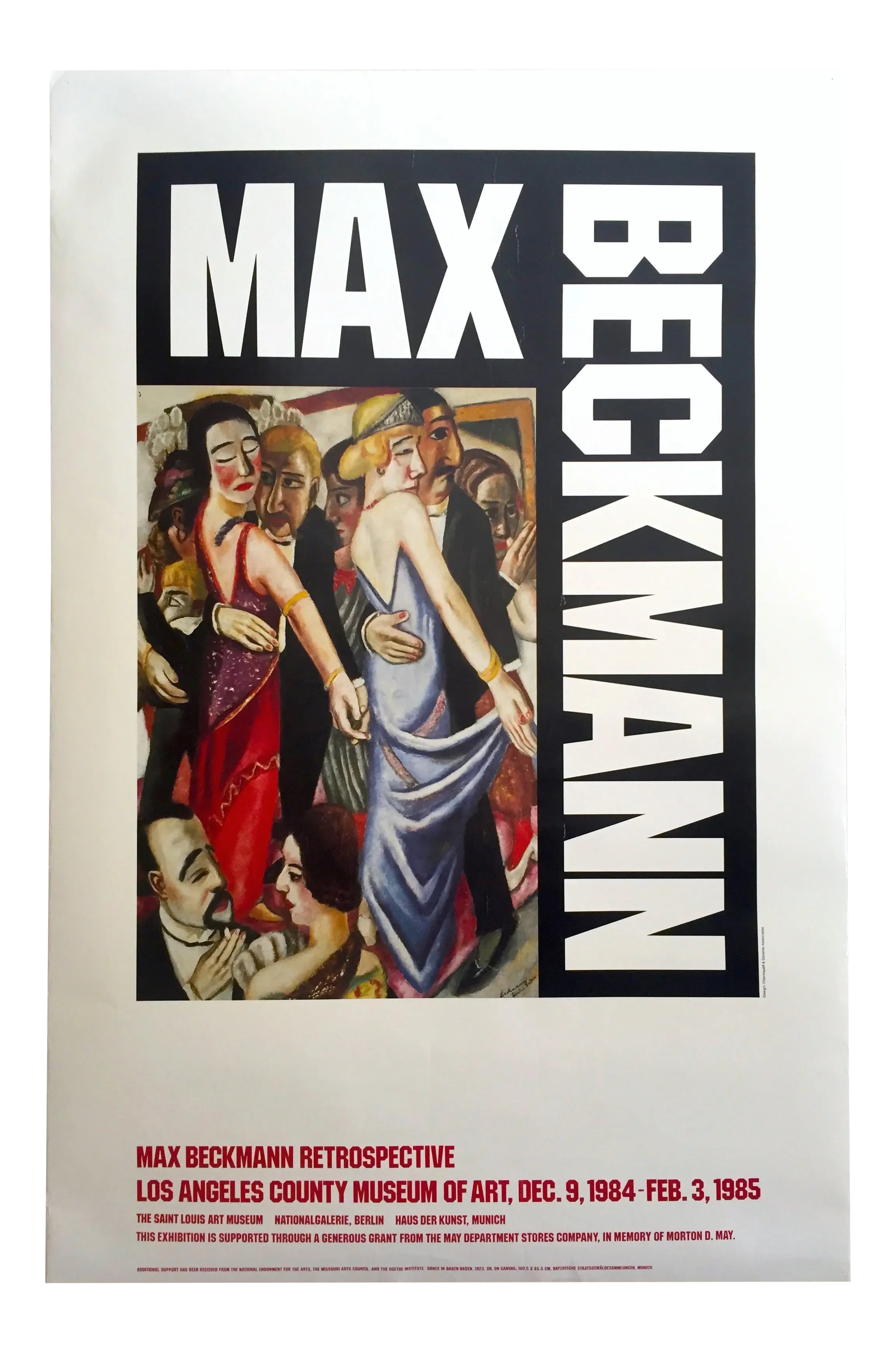 max-beckmann-1984-lithograph-
