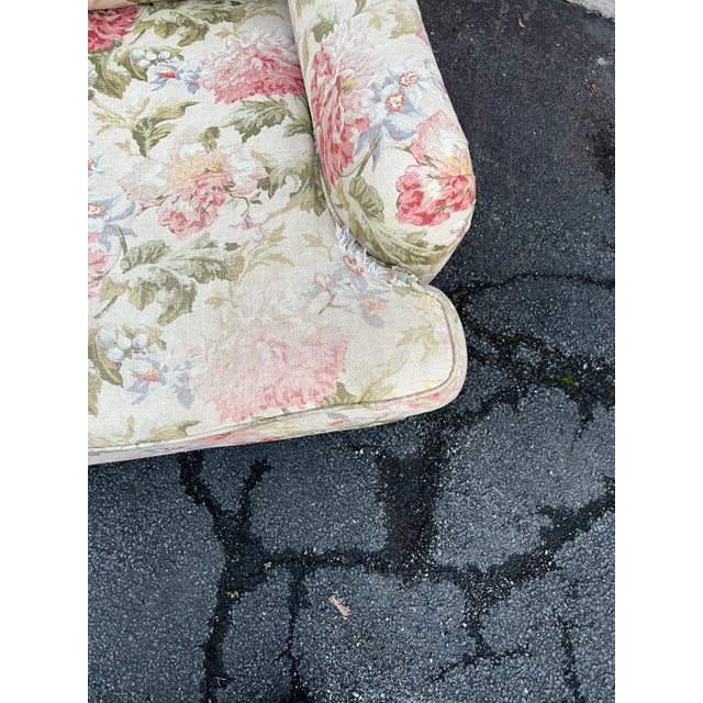 1990s George Smith Standard Arm Sofa For Sale - Image 5 of 7