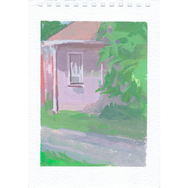 This is an original painting, studied from observation in the Germantown neighborhood of Nashville, TN. It is part of a...