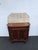 Early 1900s French Heavy Hand Carved Commode Marble Top Cabinet 6672 For Sale - Image 18 of 18