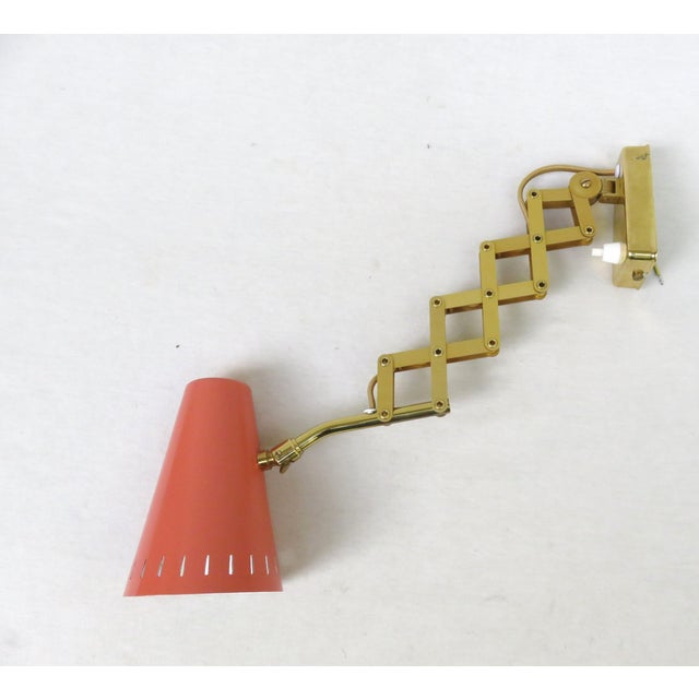 Vintage Scissor Lights, 1950s, Set of 2 For Sale - Image 11 of 18