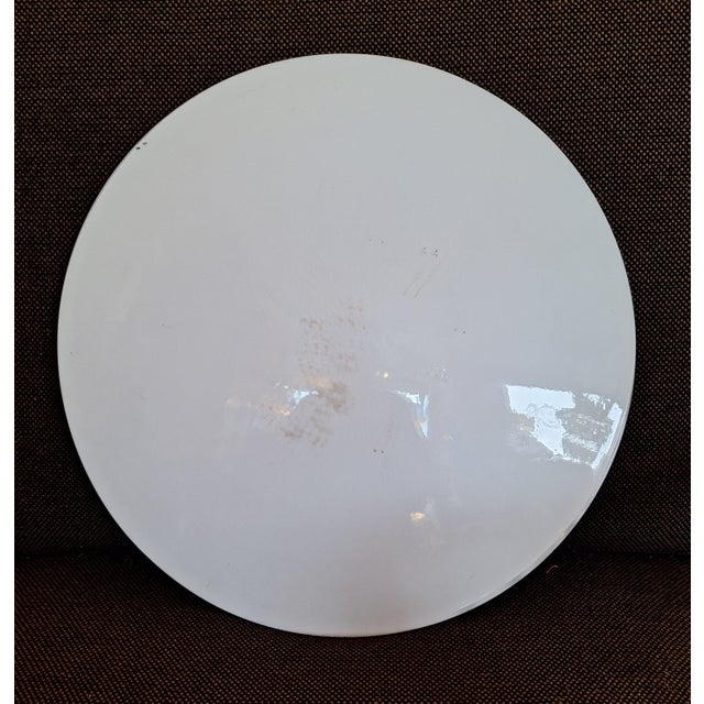 Antique Hand-Painted Art Nouveau Decorative Plate, 1901 For Sale - Image 4 of 5