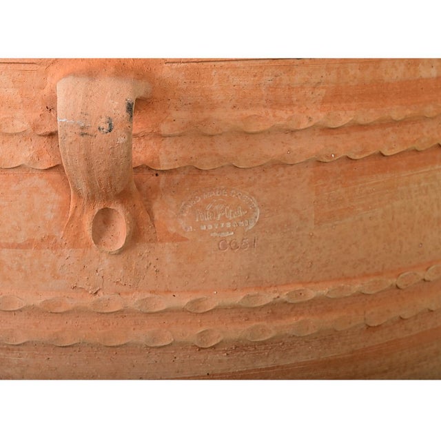 Early 21st Century Greek Reproduction Terracotta Pot For Sale - Image 5 of 8