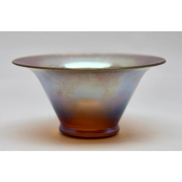 Glass Iridescent Myra Range Glass Bowl from WMF For Sale - Image 7 of 8