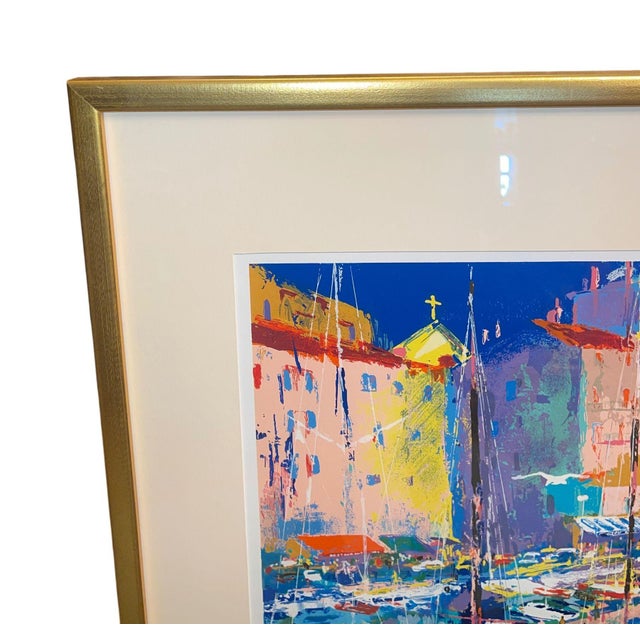 LeRoy Neiman “St. Tropez” Signed Serigraph, 1995. For Sale - Image 9 of 10