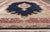 Navy Blue Vintage Persian Kerman Rug - 11'09 X 17'06 For Sale - Image 8 of 9