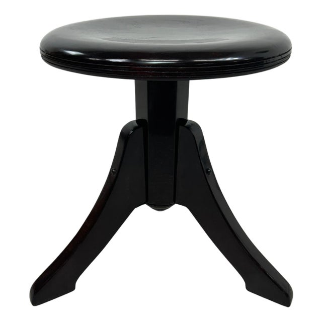 Vintage Art Deco Stool, 1930s For Sale