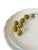 White Vintage Til Trompe L’Oeil Ceramic Olive Serving Plate, in the Style of Este Ceramiche Made in Japan, 10" For Sale - Image 8 of 11
