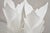 Mid 20th Century Mid 20th Century Rougier White Acrylic Lucite Tulip Flower Leaf Mid Century Table Lamps - A Pair For Sale - Image 5 of 12