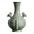 Chinese Ceramic Vase,Guan Ware Crackle Glaze Celadon Porcelain Double Ears Vase For Sale