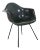 Mid Century Modern Elephant Hide Gray Eames Herman Miller Molded Fiberglass Dax Arm Shell Chair H Base For Sale