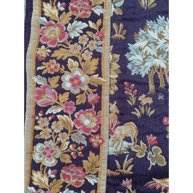 Vintage French Jaquar Tapestry For Sale - Image 15 of 18