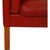 2334 Lounge Chair in Red Leather by Børge Mogensen, 2000s For Sale - Image 10 of 18