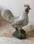 Mid 20th Century French Painted Cast Concrete Rooster Garden Ornament For Sale - Image 4 of 5