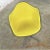 Metal Eames Pac Yellow Padded Swivel Armchair W/Gray Fiberglass Shell & Aluminum Base For Sale - Image 7 of 12