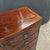 This Handsome Flame Mahogany Georgian 5 drawer bowfront chest on splay feet would be great in a bedroom or as an accent...