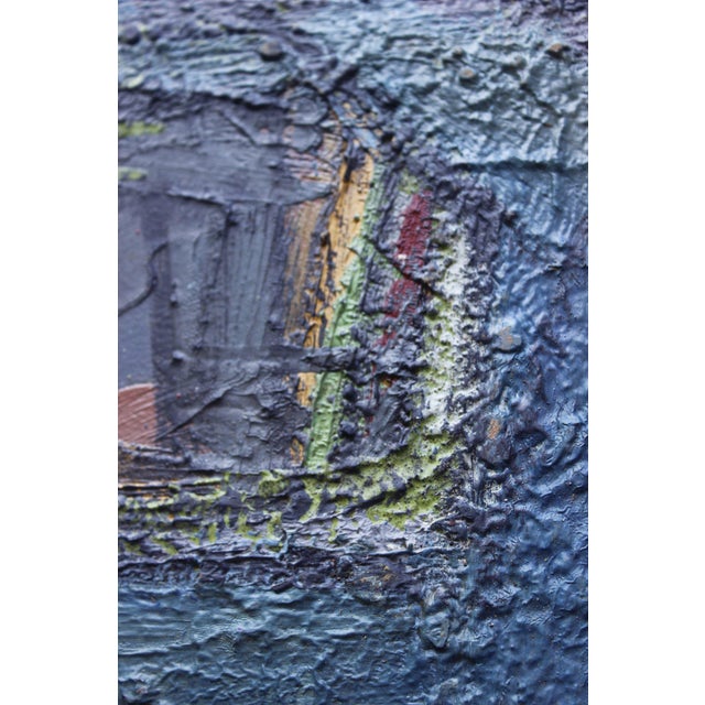 1970s Jean Besnard, Constructivist Composition, Oil on Panel, 1972 For Sale - Image 5 of 11