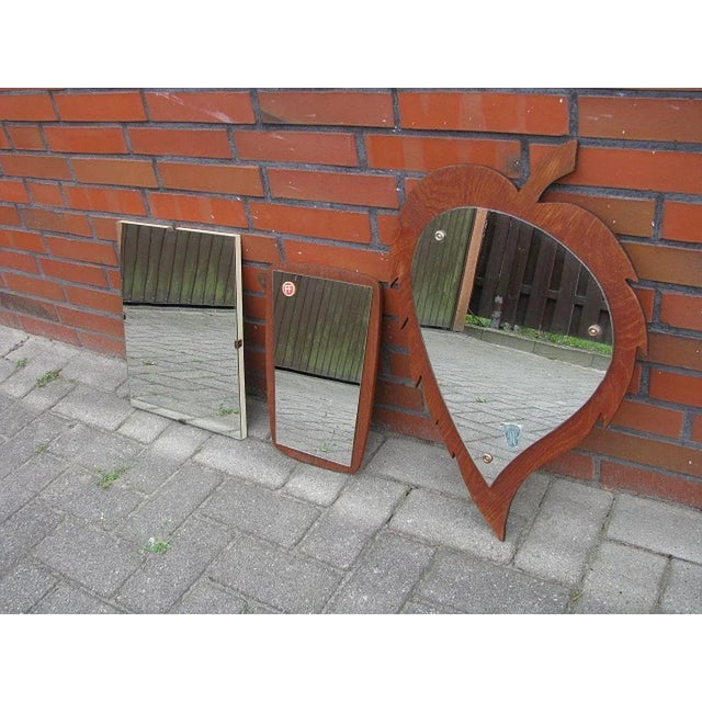 Teak Mirror, FF Dänemark 1960s