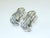 Silver David Yurman Sterling Silver & 14k Gold Earrings, a Pair For Sale - Image 8 of 9