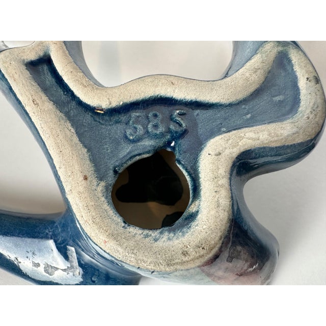 Mid-Century Modern German Ceramic Wall Swallows, 1960s, Set of 7 For Sale - Image 17 of 18