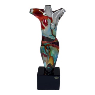 Murano Italia Torso Sculpture For Sale