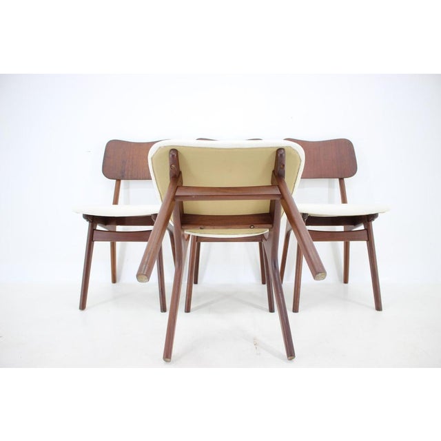 Teak Dining Chairs Model 74 by Ib Kofod-Larsen, Denmark, 1960s, Set of 4 For Sale - Image 15 of 16