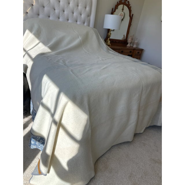 Mid-Century Modern Pendleton Woolen Mills Oslo Evening Wool Blanket-King Size For Sale - Image 3 of 15
