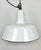 Large Industrial White Enamel Factory Pendant Lamp from Zaos, 1960s For Sale - Image 6 of 18