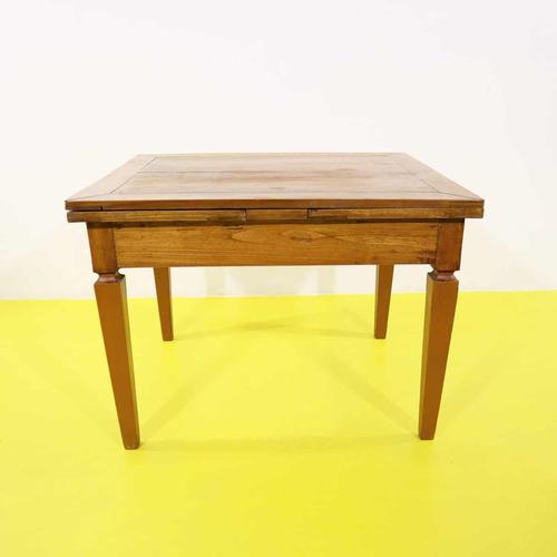 Extendable Shooting Table in Wood with Side Extensions For Sale - Image 10 of 10