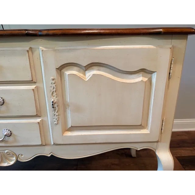 White Country French Buffet For Sale - Image 8 of 13