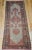 Textile Antique Persian Malayer Rug, Handwoven Geometric Pattern, Camelhair & Burgundy, 3’ X 7’ For Sale - Image 7 of 12