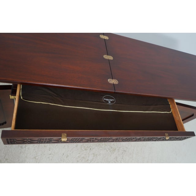 Henkel Harris Mahogany Flip Top Server For Sale In Philadelphia - Image 6 of 18