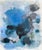 Contemporary Large Atmospheric Blue Lyrical Abstraction Painting by Stacey Warnix With Deep Indigo Accents For Sale - Image 3 of 11