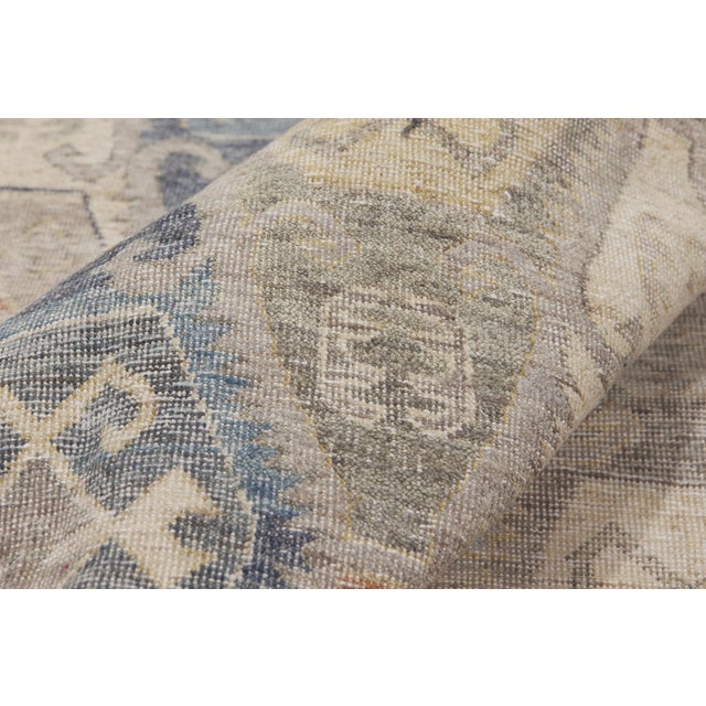 Contemporary Indian Oushak Rug, 11'07 X 14'09 For Sale In Dallas - Image 6 of 10