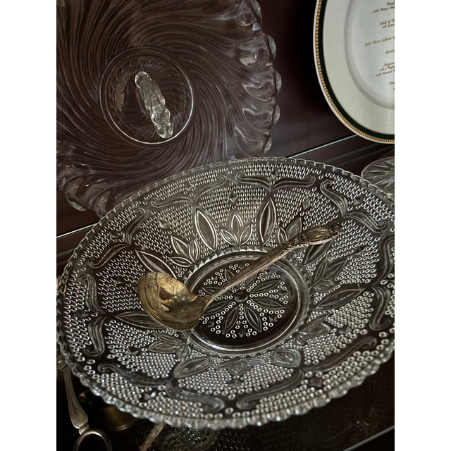 1980s Silverplate, Brass, Glass & Crystal Tableware and Serving Collection - 46 pcs For Sale In Greensboro - Image 6 of 11
