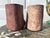 Mid 20th Century Mexican Tribal Pottery Small Head Vases- a Pair For Sale - Image 4 of 7